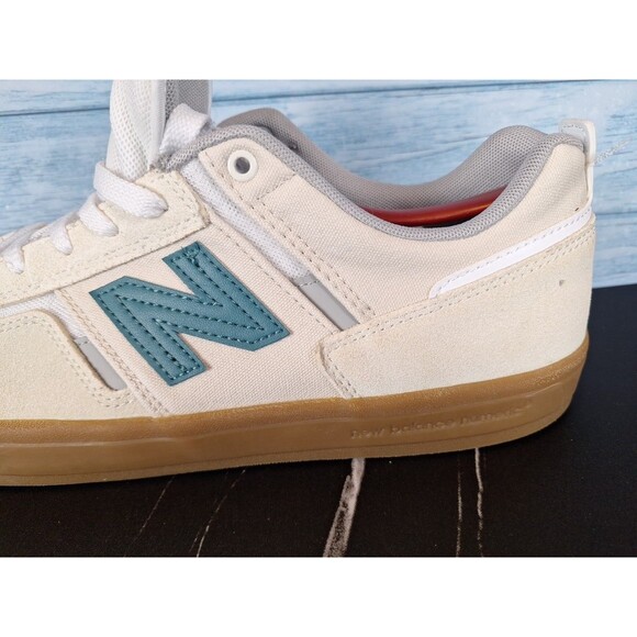 New Balance Numeric 306 Foy Sea Salt Teal Gum Shoes Sz 14 main image 12
